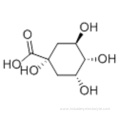 Cyclohexanecarboxylicacid, 1,3,4,5-tetrahydroxy-,( 57195465,1a,3R,4a,5R) CAS 77-95-2